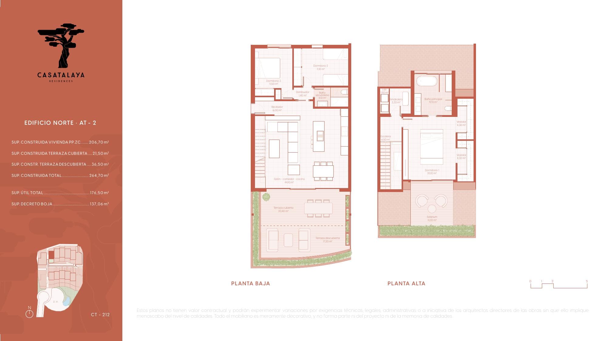 EDIFICIO NORTE · AT - 2 · 206.7 m²